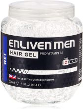 Enliven Men Hair Gel Wet White 500ml
