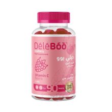 Deutsche Heilmittel Deleboo VitaminC +Zinc Raspberry 90 Beans