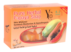 YC Pure Herbal Papaya Soap 100g