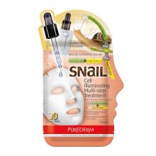 Purederm Snail Multi Step Treatment Mask 1pc