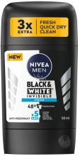 Nivea Deo Stick Men Invisible Black&White 50ml
