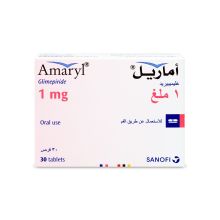 Amaryl 1.0 Mg 30 Tab