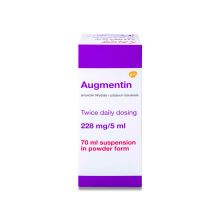 Augmentin 228 mg Suspension 70 ml