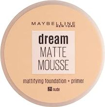 Maybelline Dream Matte Mousse SPF 15 Foundation 21 Nude 18 M