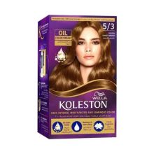 Koleston Hair Color Kit 5/3 Gold Sunset Brown -21744
