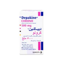 Depakine Chrono manic episodes associated treatment 500 Mg - 30 Tabs