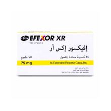 Efexor-XR depression treatment 75 mg Capsule 14pcs