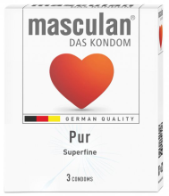 Masculan Condoms Pur 3 Pcs