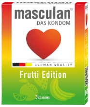 Masculan Condoms Frutti Edition 3 Pcs