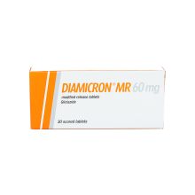 Diamicron-Mr diabetes treatmen 60 mg Tablet 30pcs