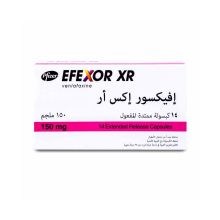 Efexor-XR depression treatment 150 mg Capsule 14pcs