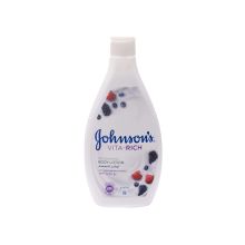 Johnson Vita-Rich Replenishing Body Lotion with raspberry extract 400 ml