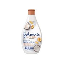 Johnson Vita-Rich Indulging Body Lotion with yogurt, peach & coconut 400ml