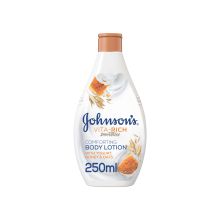 Johnson Vita-Rich Comforting Body Lotion with yogurt, honey & oats 250ml