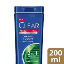 Clear Men's Herbal Fusion Anti Dandruff Shampoo 200 ml