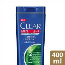 Clear Men's Herbal Fusion Anti Dandruff Shampoo 400 ml
