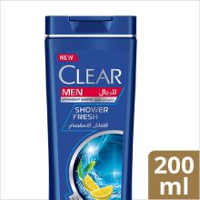 Clear Men's Shower Fresh Anti Dandruff Shampoo 200 ml