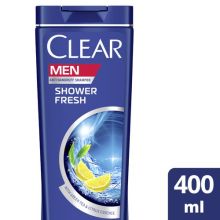 Clear Men's Shower Fresh Anti Dandruff Shampoo 400ml