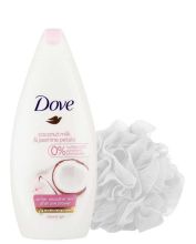 Dove Body Wash Purely Pampering Coconut Milk 250ml + Kit