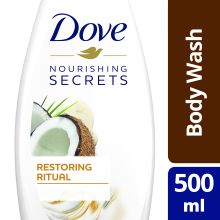 Dove Restoring Ritual Body Wash Coconut Oil and Almond Milk 500 ml