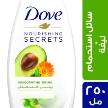 Dove Invigorating Avocado Body Wash 250 ml