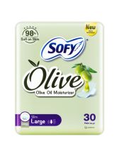 Sofy Olive Oil Slim Pads Large 29 Cm 6X30