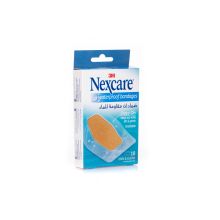 3M Nexcare Waterproof Clear Bandages Assorted Sizes 10Pcs