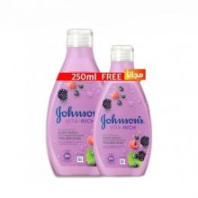 Johnson Vita Rich Body Wash Replenishing 400ml + 250ml