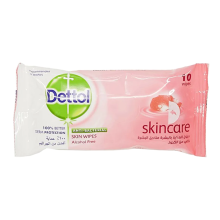 Dettol Wipes Skincare 10 Sheets
