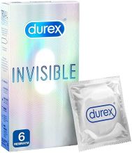 Durex Invisible Condoms 6 Pcs