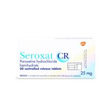 Seroxat Cr 25 Mg 30 Tab