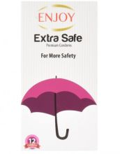 Enjoy Extra Safe Condoms 12 Pcs
