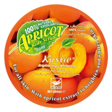 KUSTIE Apricot Body Scrub Jam 200ml