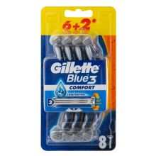 Gillette Blue 3 Blades 6 + 2 Free