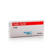 Folic-Acid 1 mg 20 Tablets