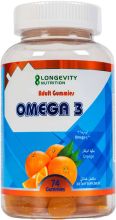 Longevity Adult Gummies Omega 3 74 Gummies
