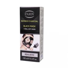 Enjoy Black Mask Bamboo Charcoal 100 Ml