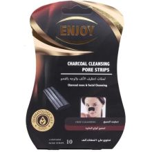 Enjoy Nose Strips Charcoal Cleansing 10 Pcs