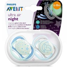 Philips Avent Soother Night Ultra Air 6-18M Nt Boy 154 - 583