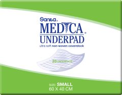 Sanita Clinica Underpads SMALL 60 X 40 20 PCS