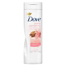 Dove Body Lotion Purely Pampering With Almond And Hibiscus 400 Ml