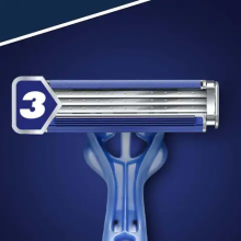 Gillette Blue3 Smart Razor With Blade Refill Blue 13pieces
