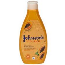 Johnson Vita-Rich Smoothing Body wash with papaya extract 250ml