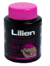 Lilien Express Quick & Easy nail polish remover with  sponge 75ml