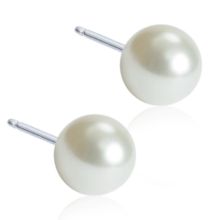 Blomdahl Earrings Pearl NT