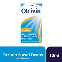 Otrivin 0.05% Children Nasal Drop 10ml