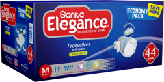 Sanita Elegance Economy Pack Medium 44 Diapers Box