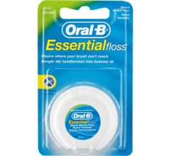 خيط أورال-بي - لتنظيف الأسنان بنكهة نعناع 
