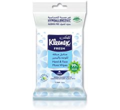 Kleenex Gentle Clean Wet Wipes for Hands and Face 15 Pcs