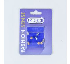 Caflon Hypoallergenic Bullet Clutch Replacement Earring Back 4 pair pack